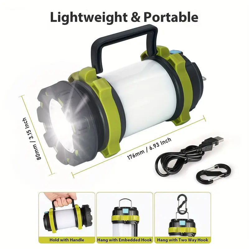 Smart Lantern™ Multifunctional Rechargeable Lantern with Powerbank and Emergency Light for Outdoor Activities