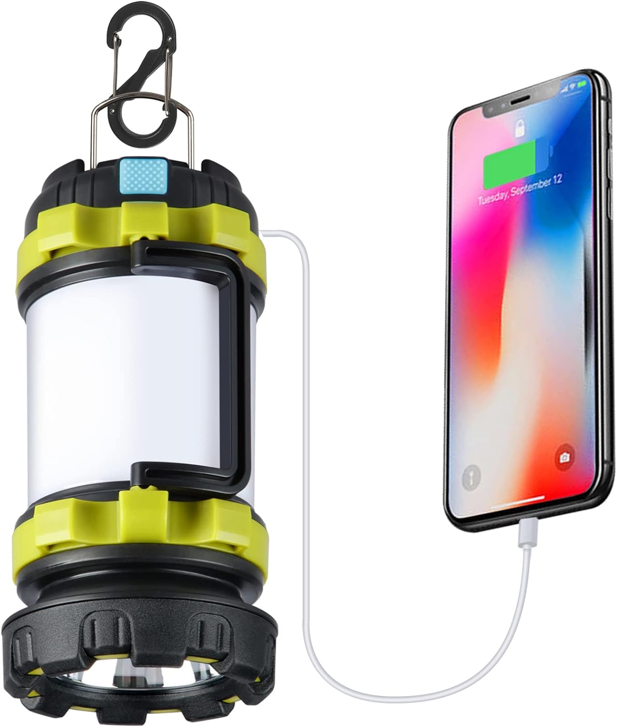 Smart Lantern™ Multifunctional Rechargeable Lantern with Powerbank and Emergency Light for Outdoor Activities